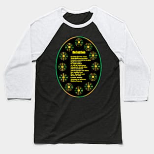 Silicon AI Reflection Baseball T-Shirt